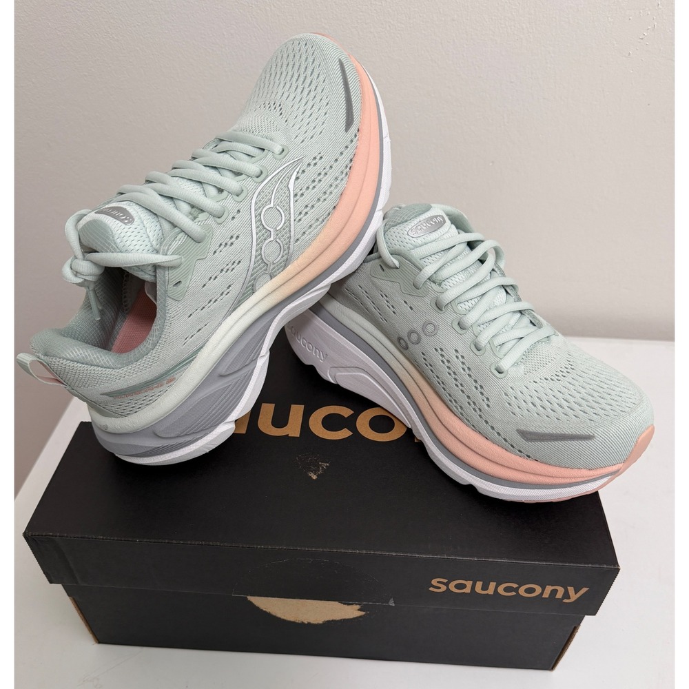 Saucony Hurricane 25 Womens Running Shoes Mist Cameo S11026-123